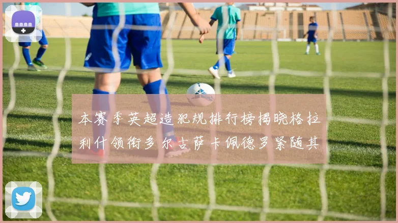 本赛季英超造犯规排行榜揭晓格拉利什领衔多尔古萨卡佩德罗紧随其后