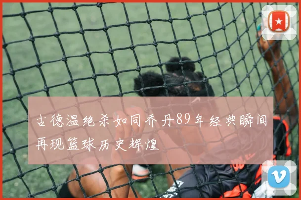 古德温绝杀如同乔丹89年经典瞬间再现篮球历史辉煌